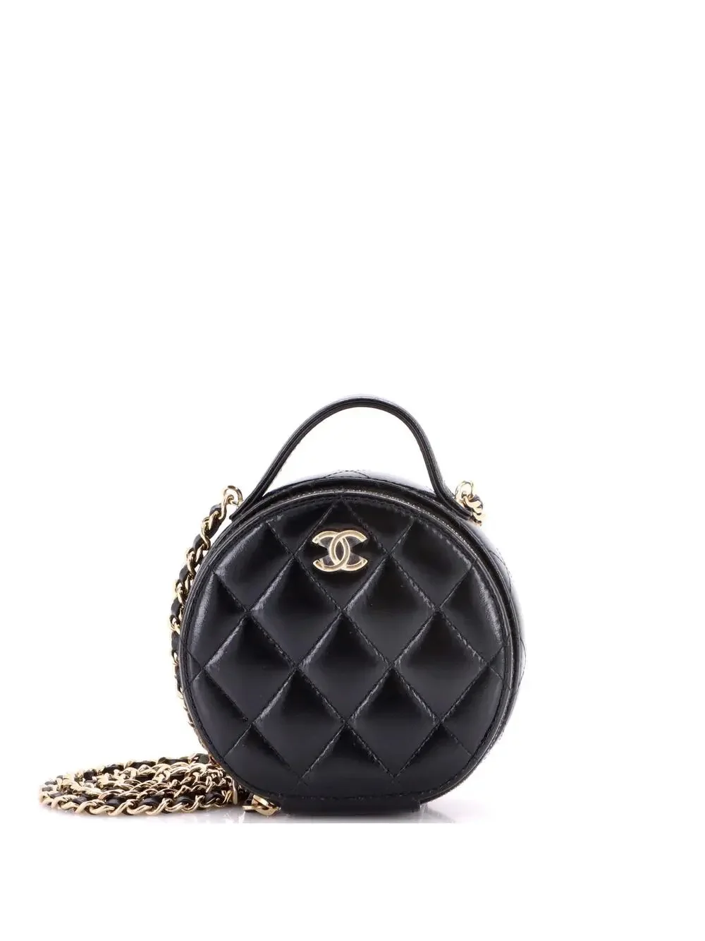 Chanel Handle With Care Round Vanity #242787C48B